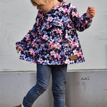 Schnittmuster Rüschenkleid Wini Mini Gr. 68-110 - Sewando