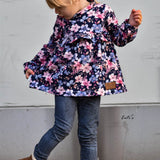 Schnittmuster Rüschenkleid Wini Mini Gr. 68-110 - Sewando