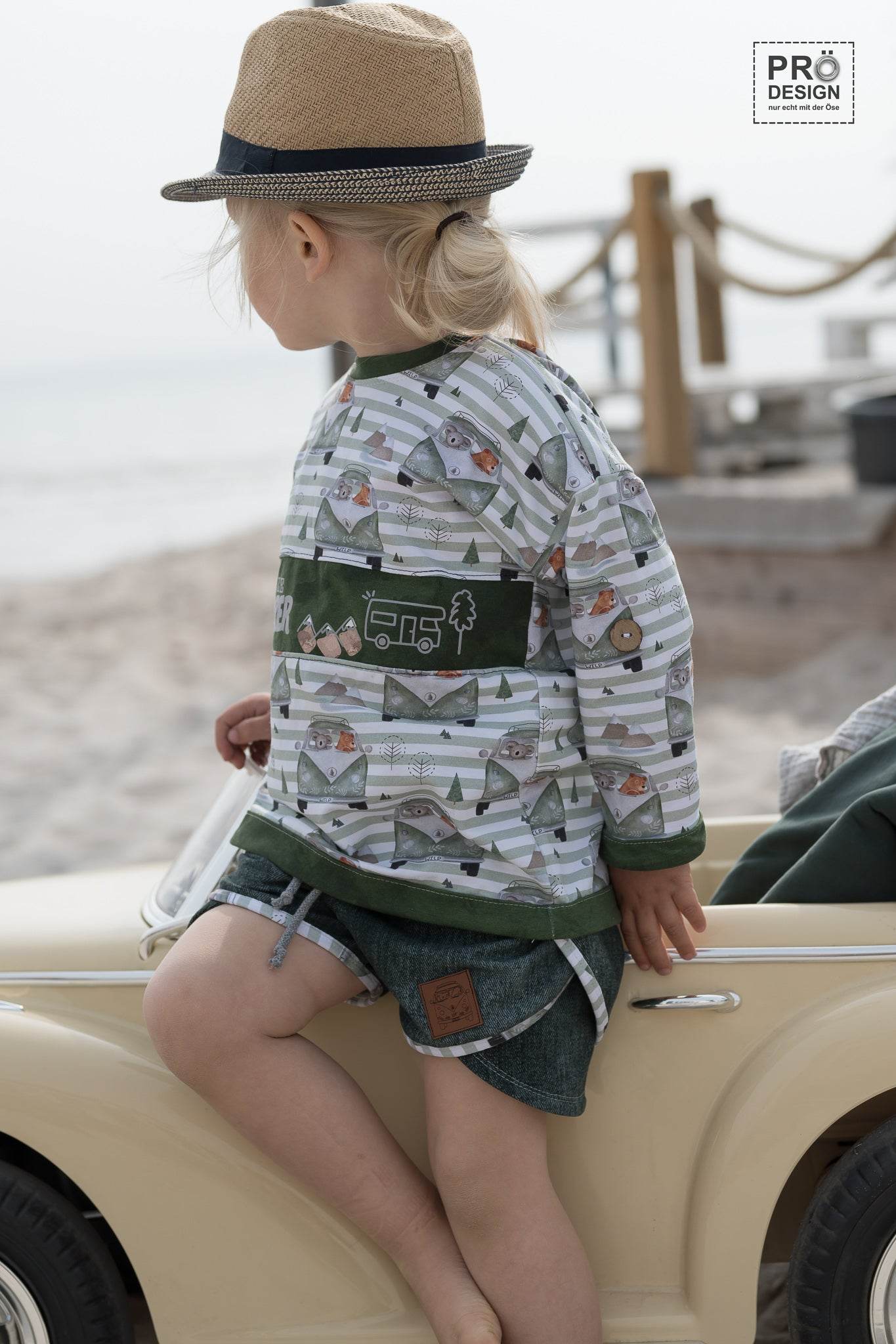 Schnittmuster Shirt Schnuffel Mini Gr. 56-110 - Sewando