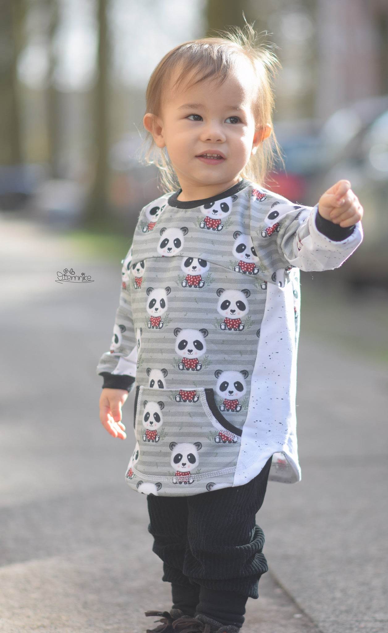 Schnittmuster Longshirt Elvis Mini Gr. 56-104 - Sewando