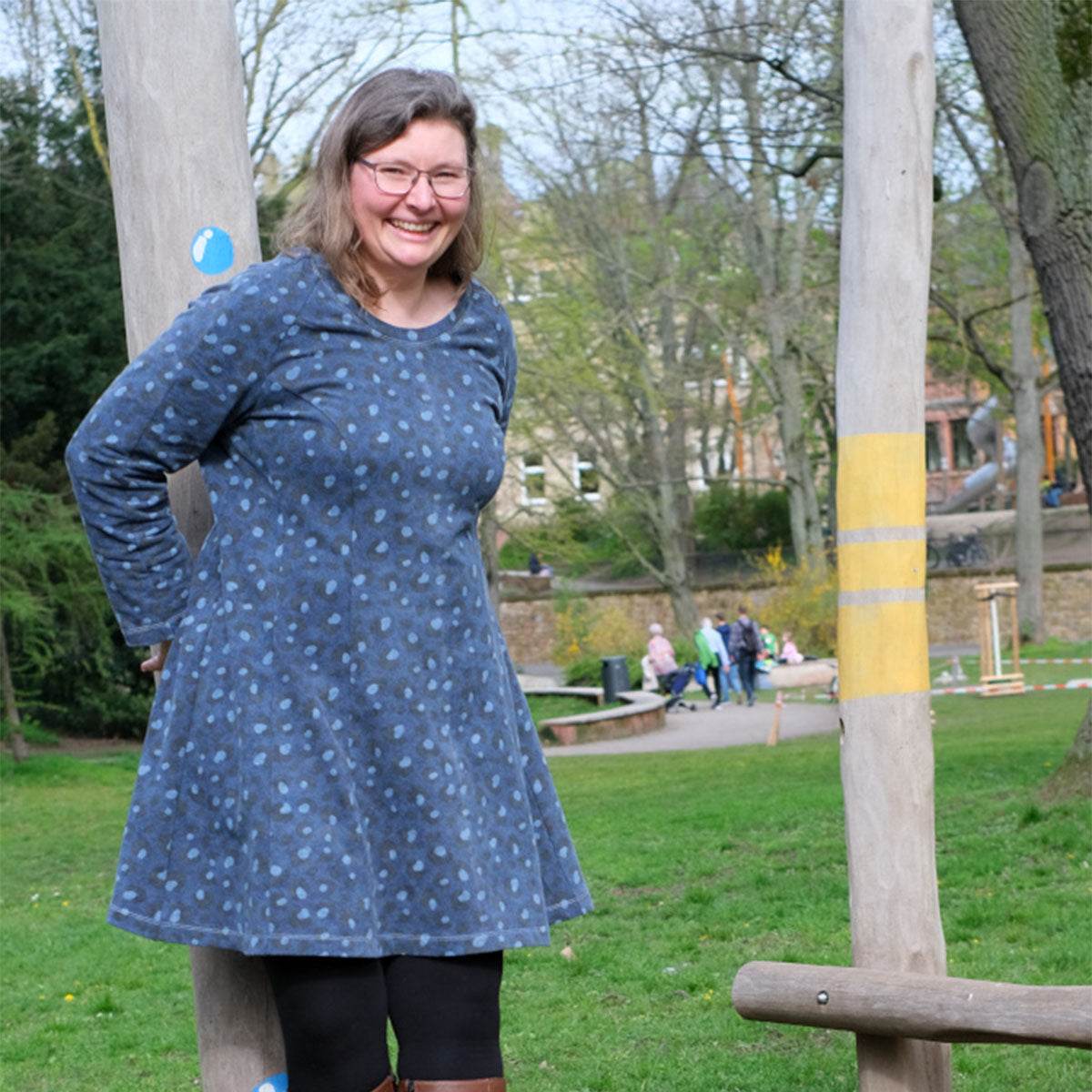 Schnittmuster Sweatkleid und Tunika Hanka, Größen 32 - 60 - Sewando