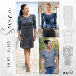 Schnittmuster Shirt/Kleid SOVANA Gr. 32-56 : - Sewando