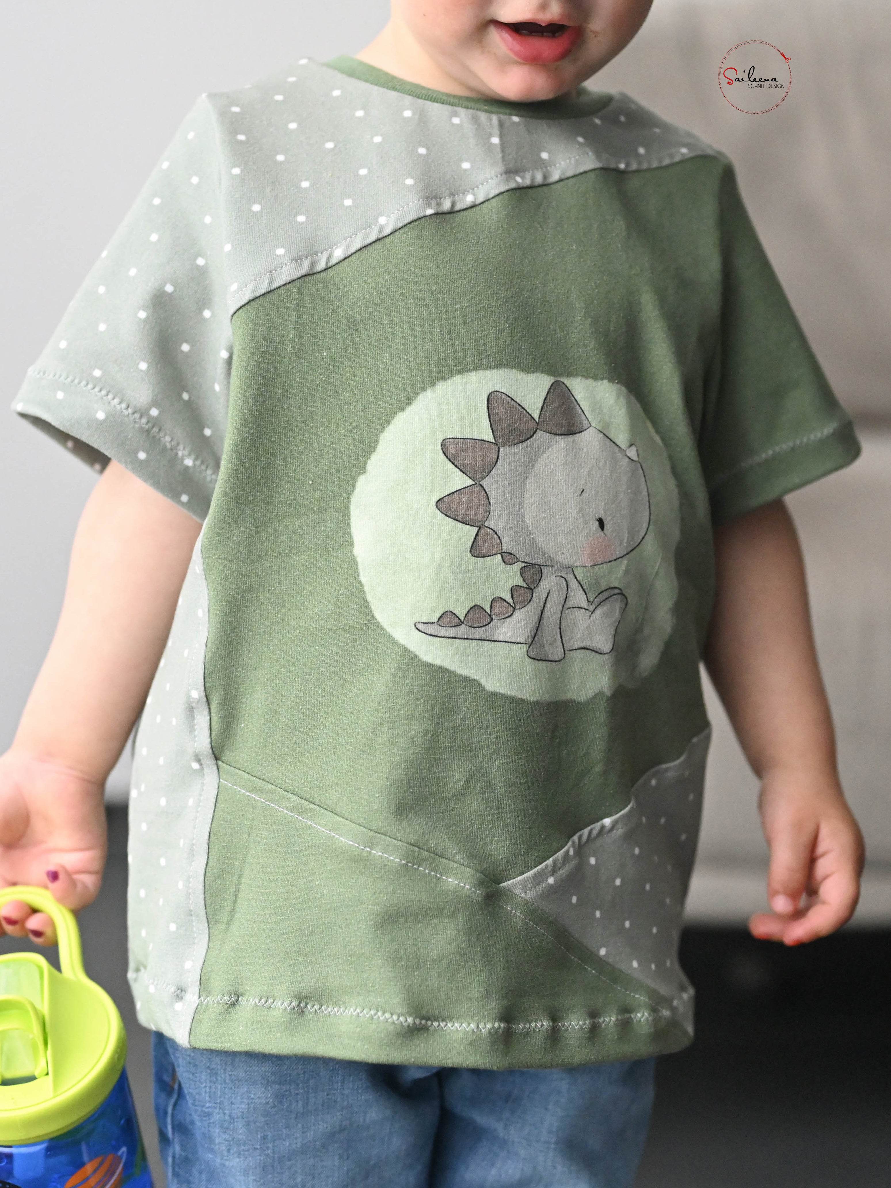 Panel T-Shirt, Schnittmuster Grösse 74-164 - Sewando