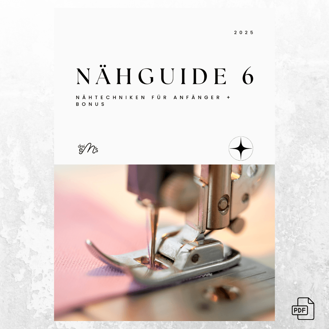 PDF- NÄHGUIDE 6 Nähtechniken für Anfänger + Bonus : - Sewando