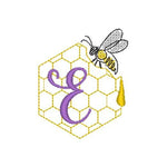 Stickdatei - Bienen-Monogramme A-Z - Sewando