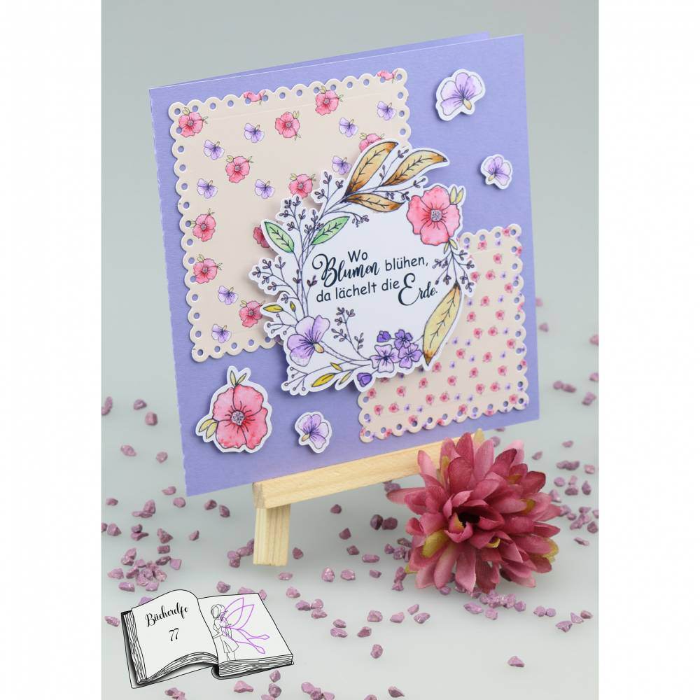 Digiset Blumenkranz Plotten, Sublimation, Drucken - Sewando