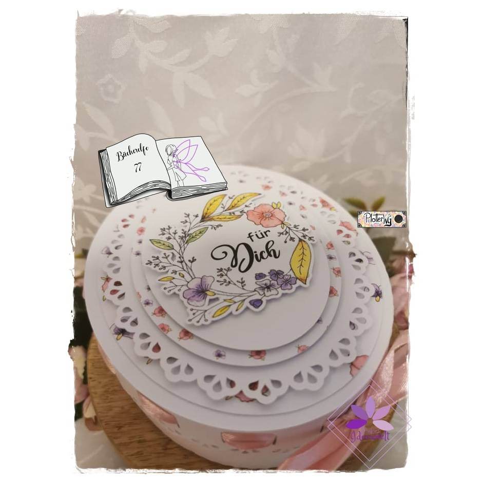 Digiset Blumenkranz Plotten, Sublimation, Drucken - Sewando