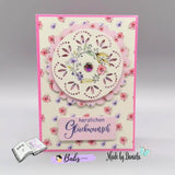 Digiset Blumenkranz Plotten, Sublimation, Drucken - Sewando