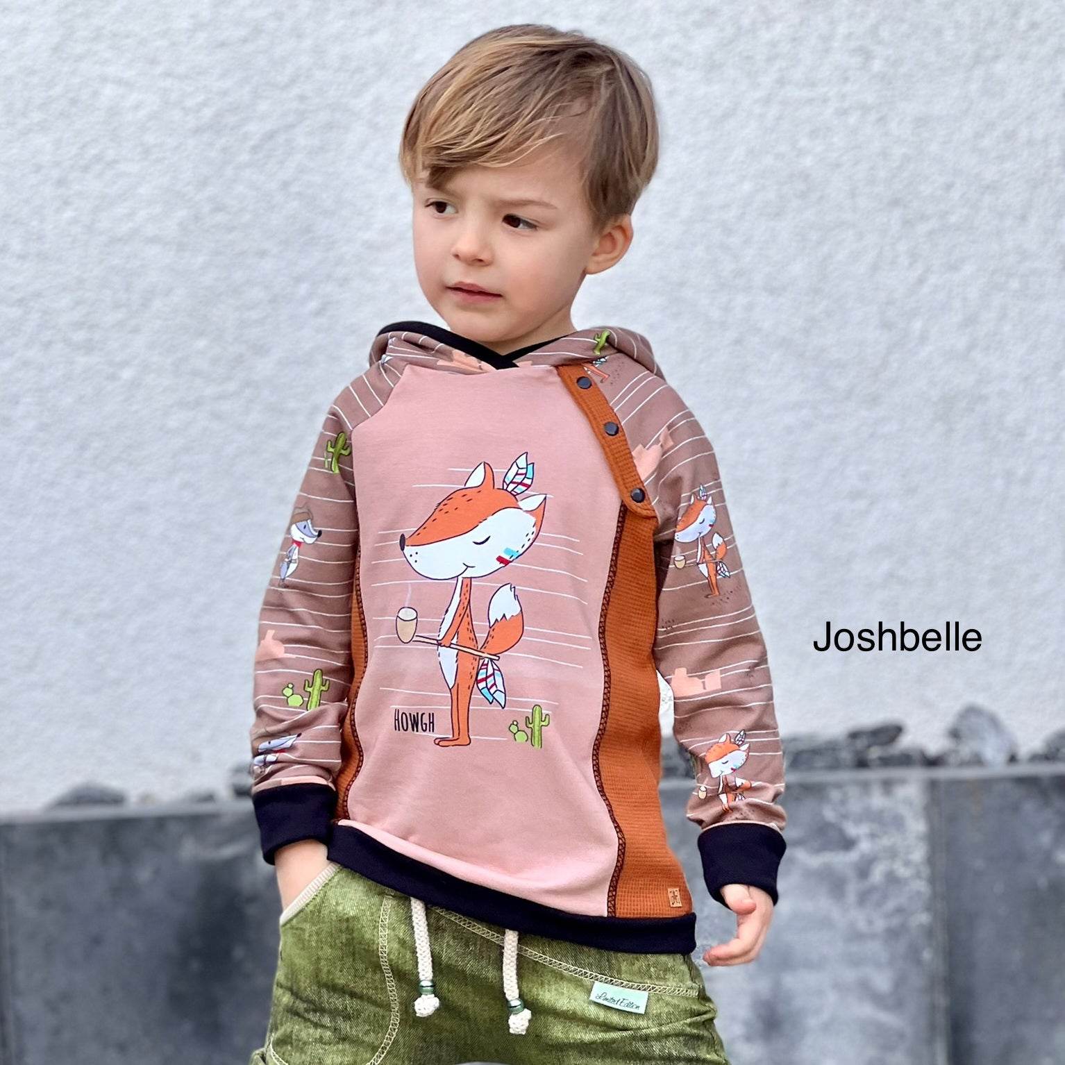 Schnittmuster Main OnePocket Raglanshirt Kurzarm / Langarm - Gr. 80-164 - Sewando