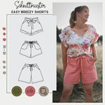 Schnittmuster EASY BREEZY SHORTS WOMAN 32-50 - Sewando