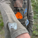 Plotter- und Laserdatei Eat Sleep