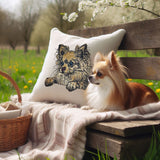 Stickdatei Applikation Chihuahua "Kim" - realistisch - FÜR HELLE & DUNKLE STOFFE