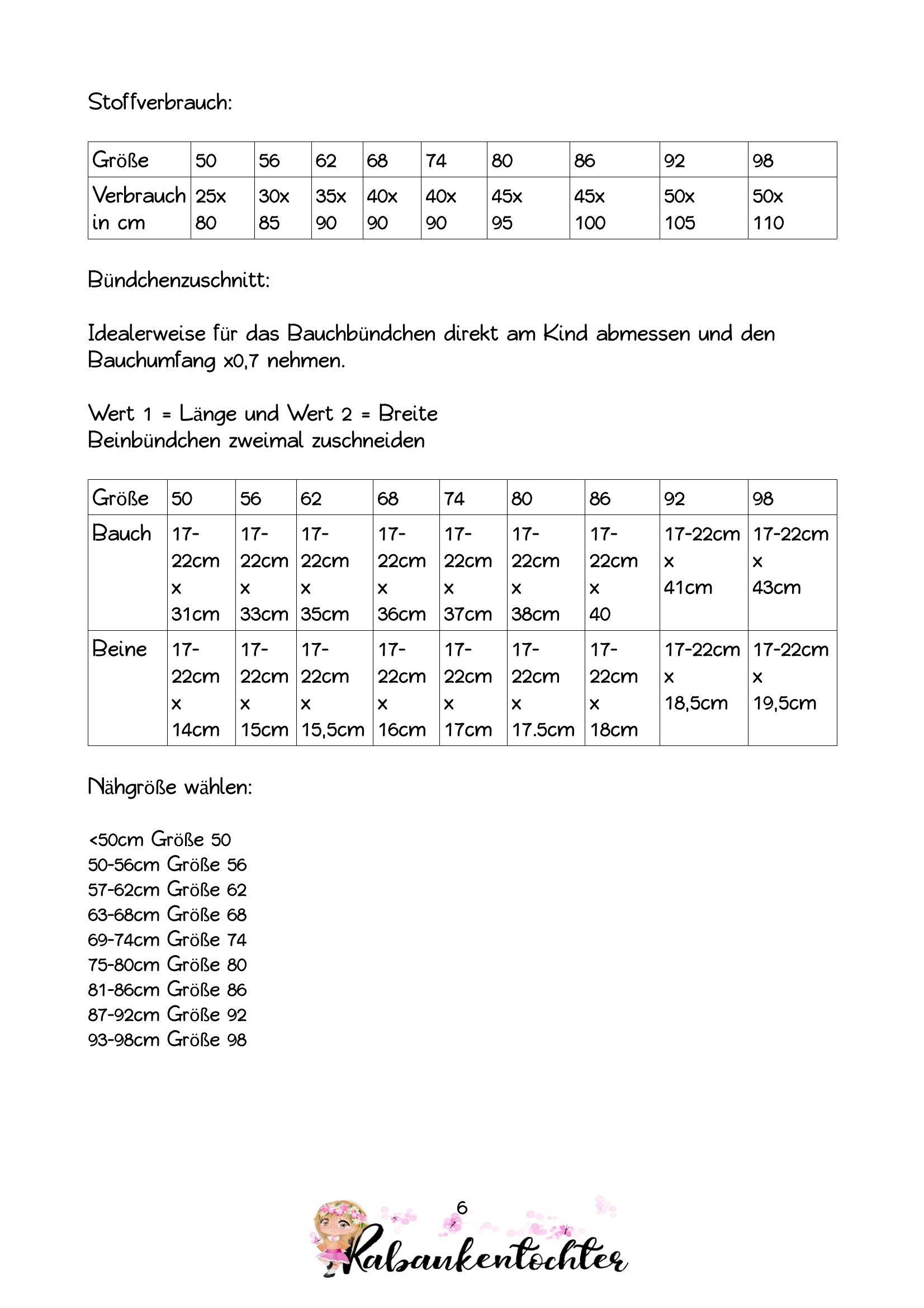 Schnittmuster Babyhose Caiden´s Bux Größe Größe 50-98 - Sewando