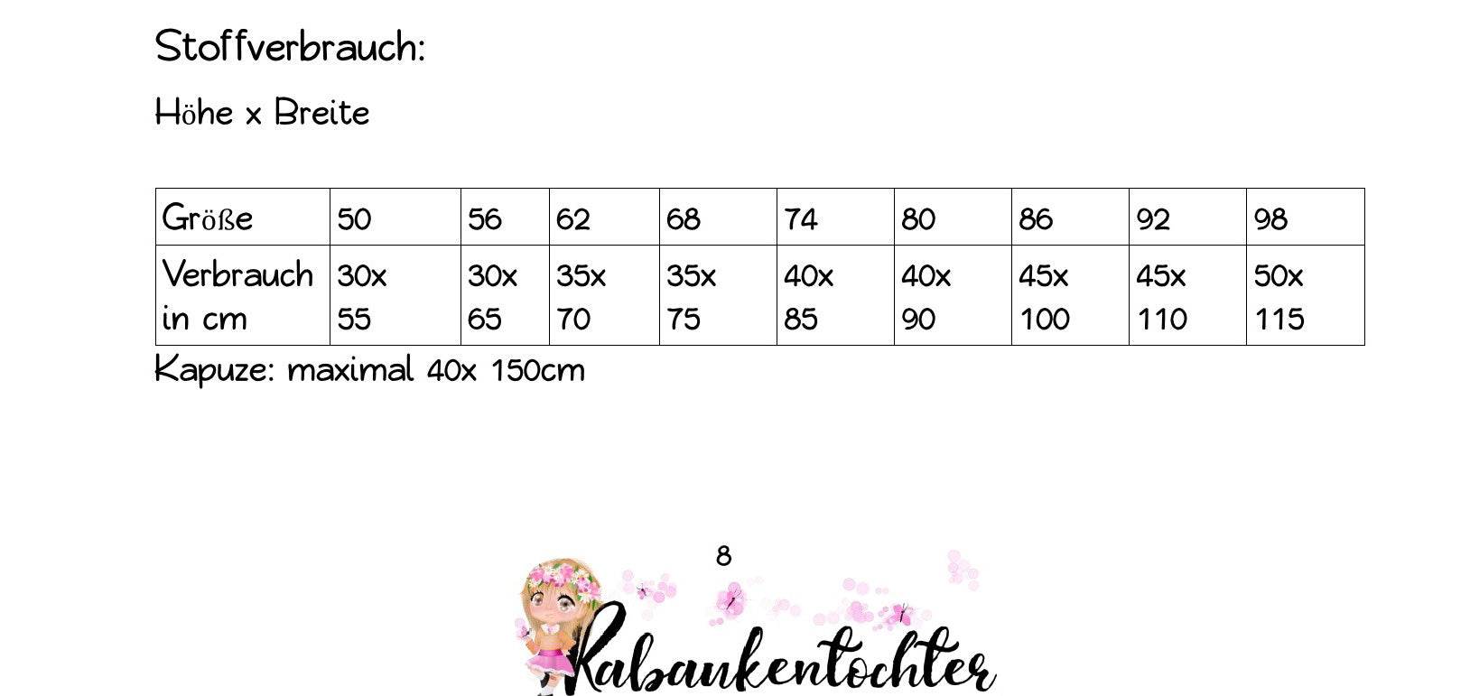 Schnittmuster Drüberziehding Baby Onepiece-Shirt Größe 50-98 - Sewando