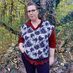 Schnittmuster Oversize Pullunder, Weste BRUNA (34-60) : - Sewando