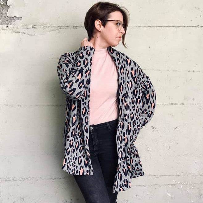 Schnittmuster Cardigan Strickjacke CARDIGA (34-56) : - Sewando