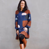 Schnittmuster Kleid, Bluse in A-Linie FEMEA (34-56) : - Sewando