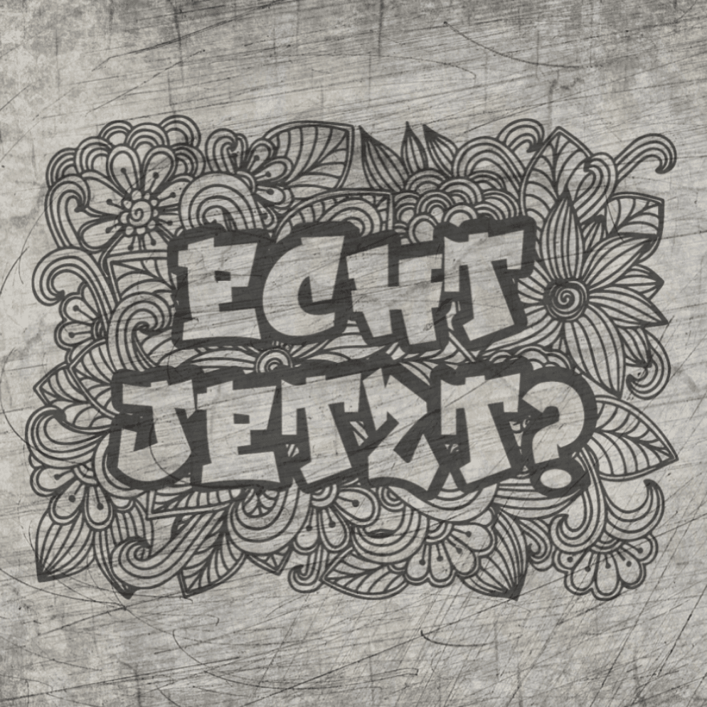 *Echt jetzt?* Plotterdatei - Sewando