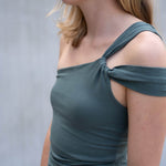 Asymmetrisches One-Shoulder Top - EDDA - Gr. 32 - 54 - Sewando