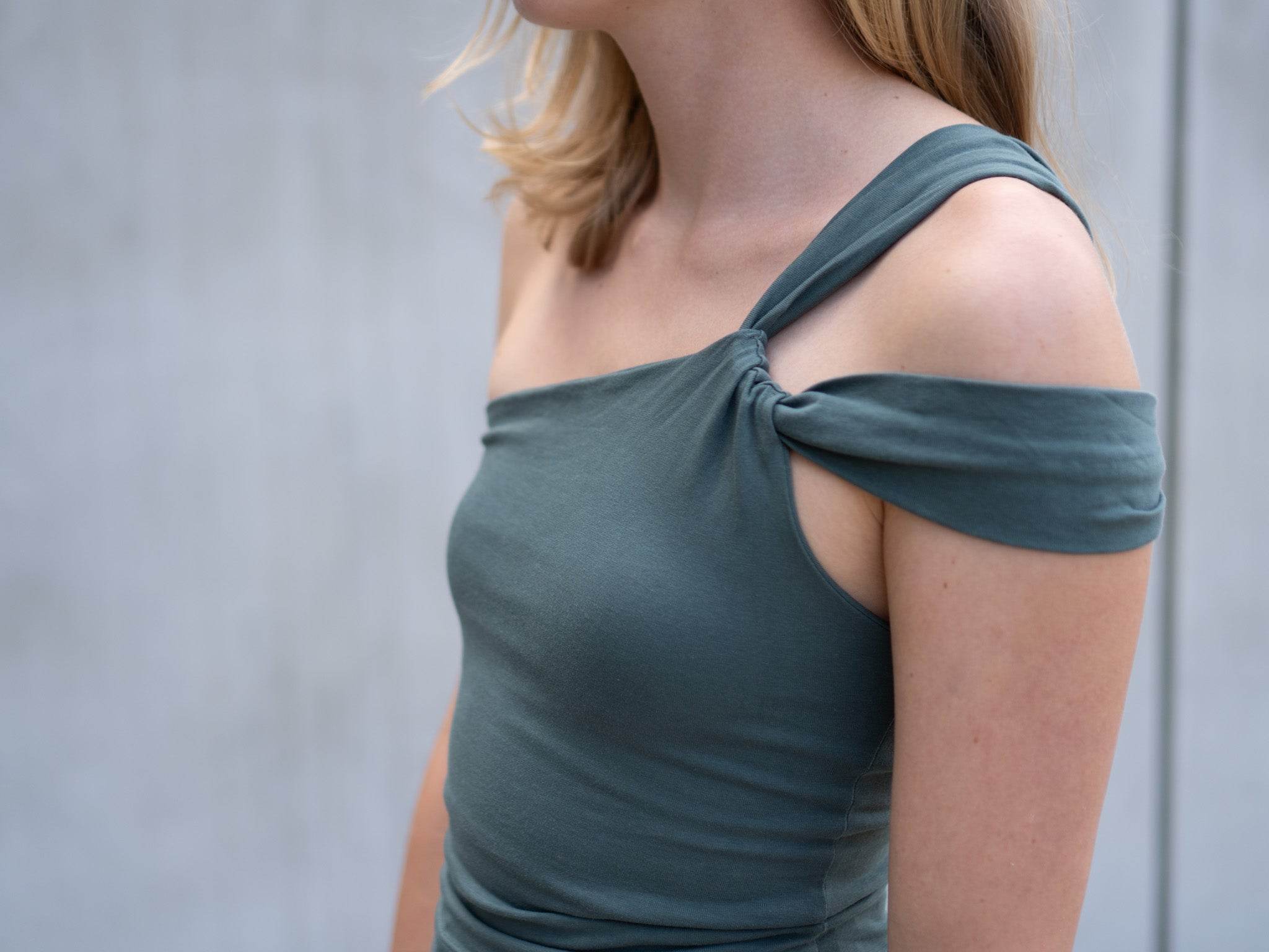 Asymmetrisches One-Shoulder Top - EDDA - Gr. 32 - 54 - Sewando