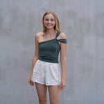 Asymmetrisches One-Shoulder Top - EDDA - Gr. 32 - 54 - Sewando