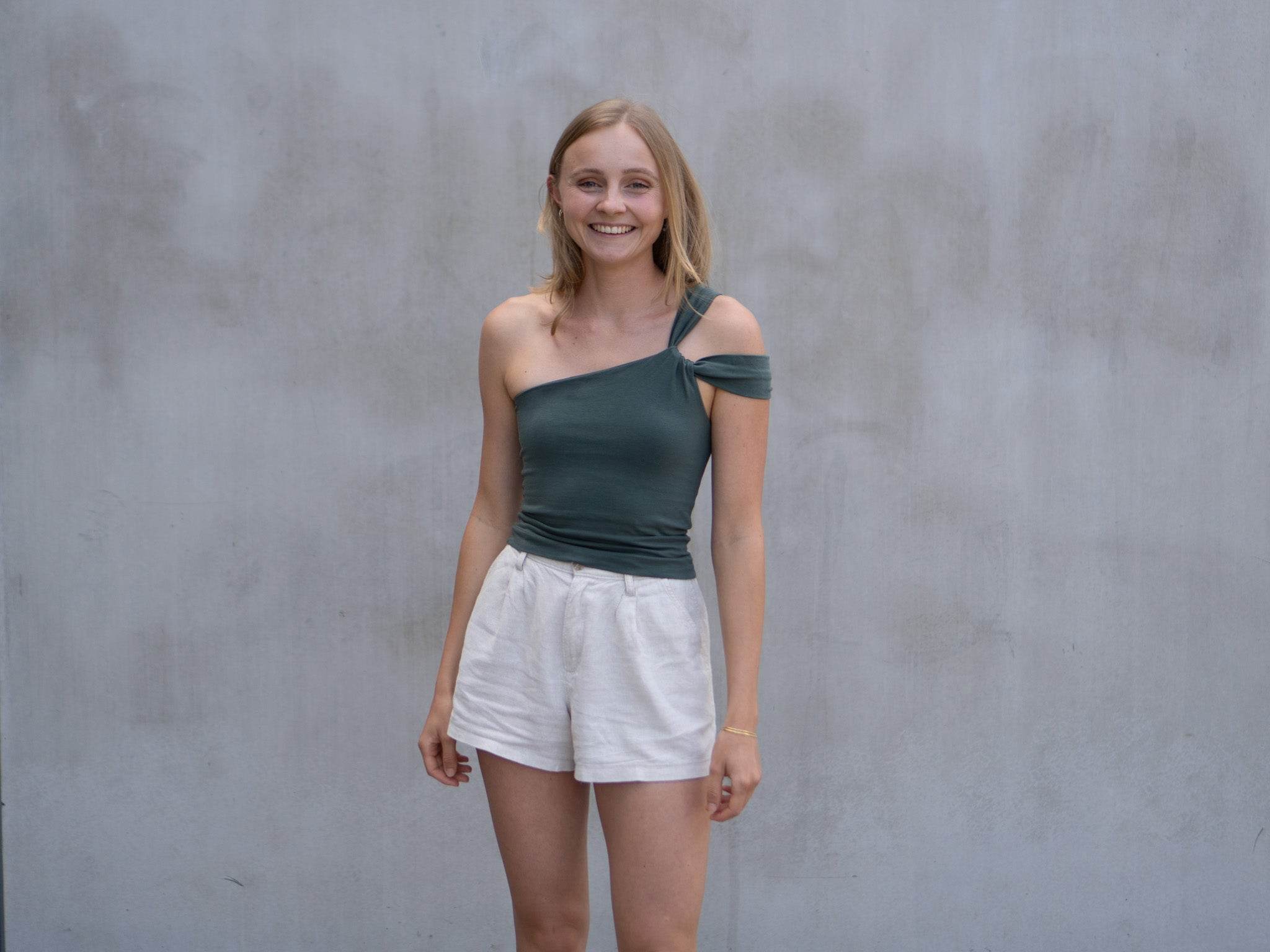 Asymmetrisches One-Shoulder Top - EDDA - Gr. 32 - 54 - Sewando