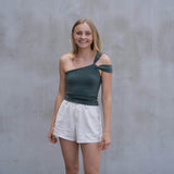 Asymmetrisches One-Shoulder Top - EDDA - Gr. 32 - 54 - Sewando