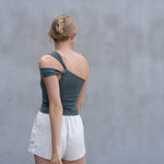 Asymmetrisches One-Shoulder Top - EDDA - Gr. 32 - 54 - Sewando