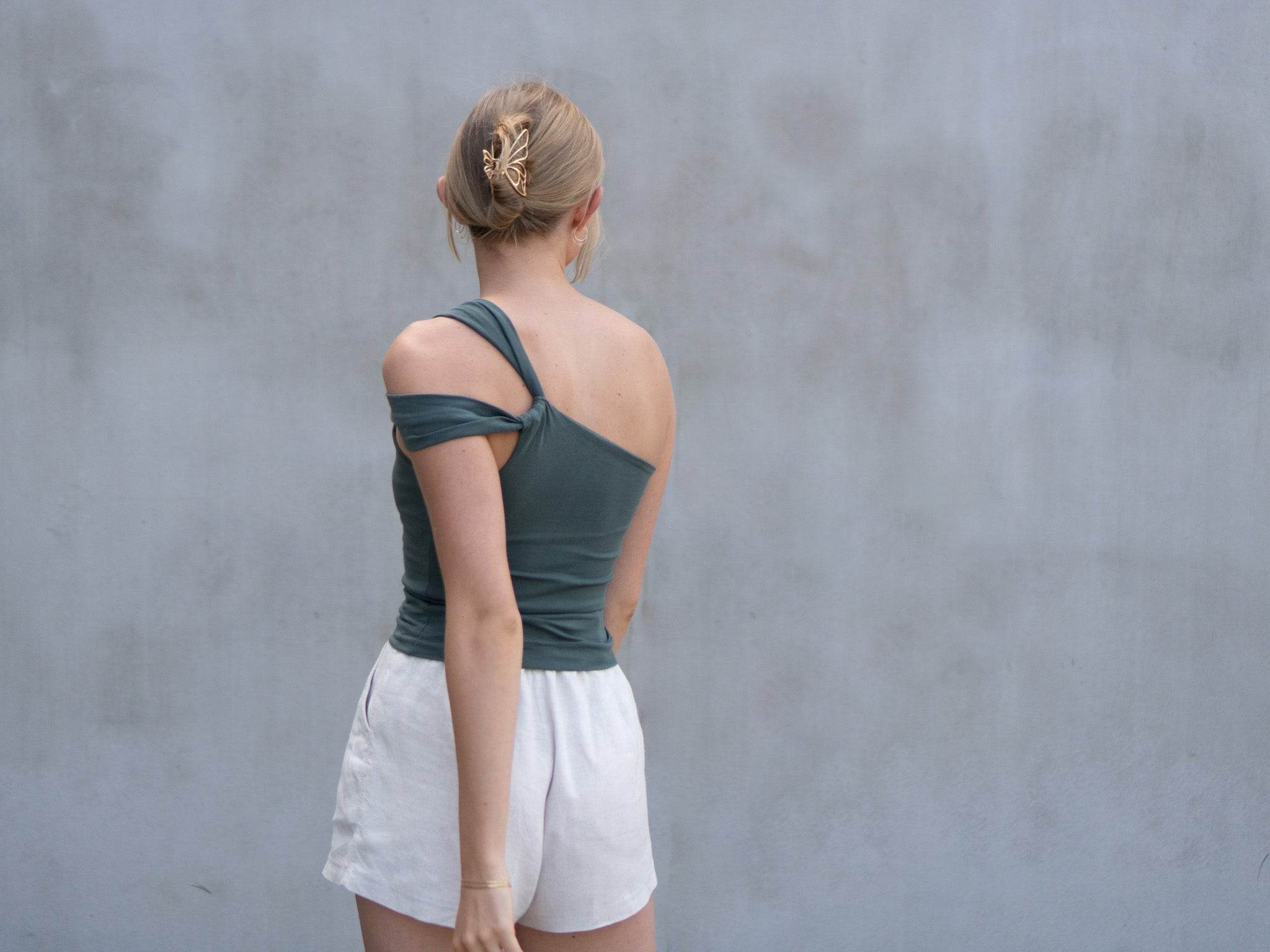 Asymmetrisches One-Shoulder Top - EDDA - Gr. 32 - 54 - Sewando