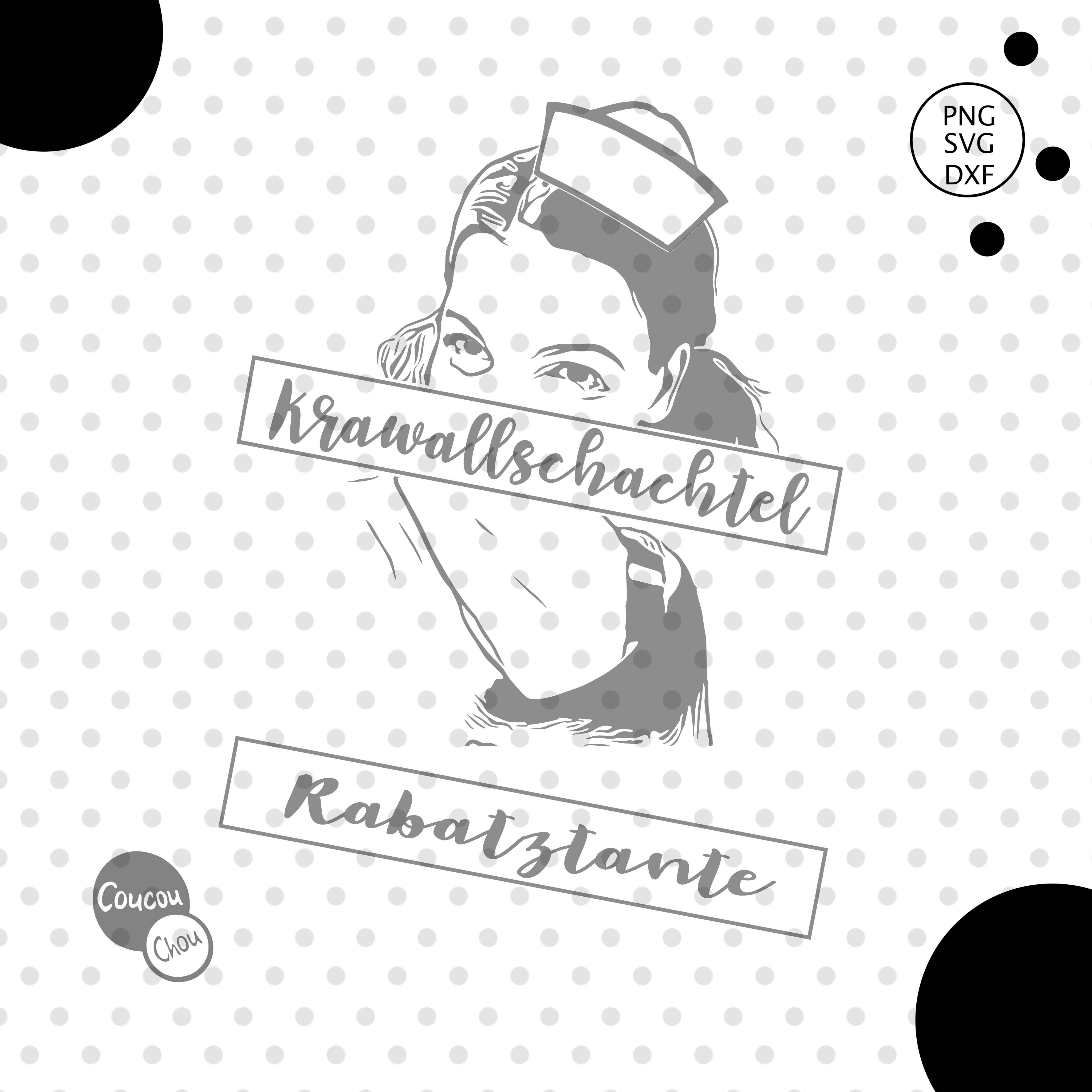 Plotterdatei Krawallschachtel svg dxf - Sewando