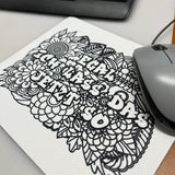 *Egal ich lass das* Plotterdatei - Sewando