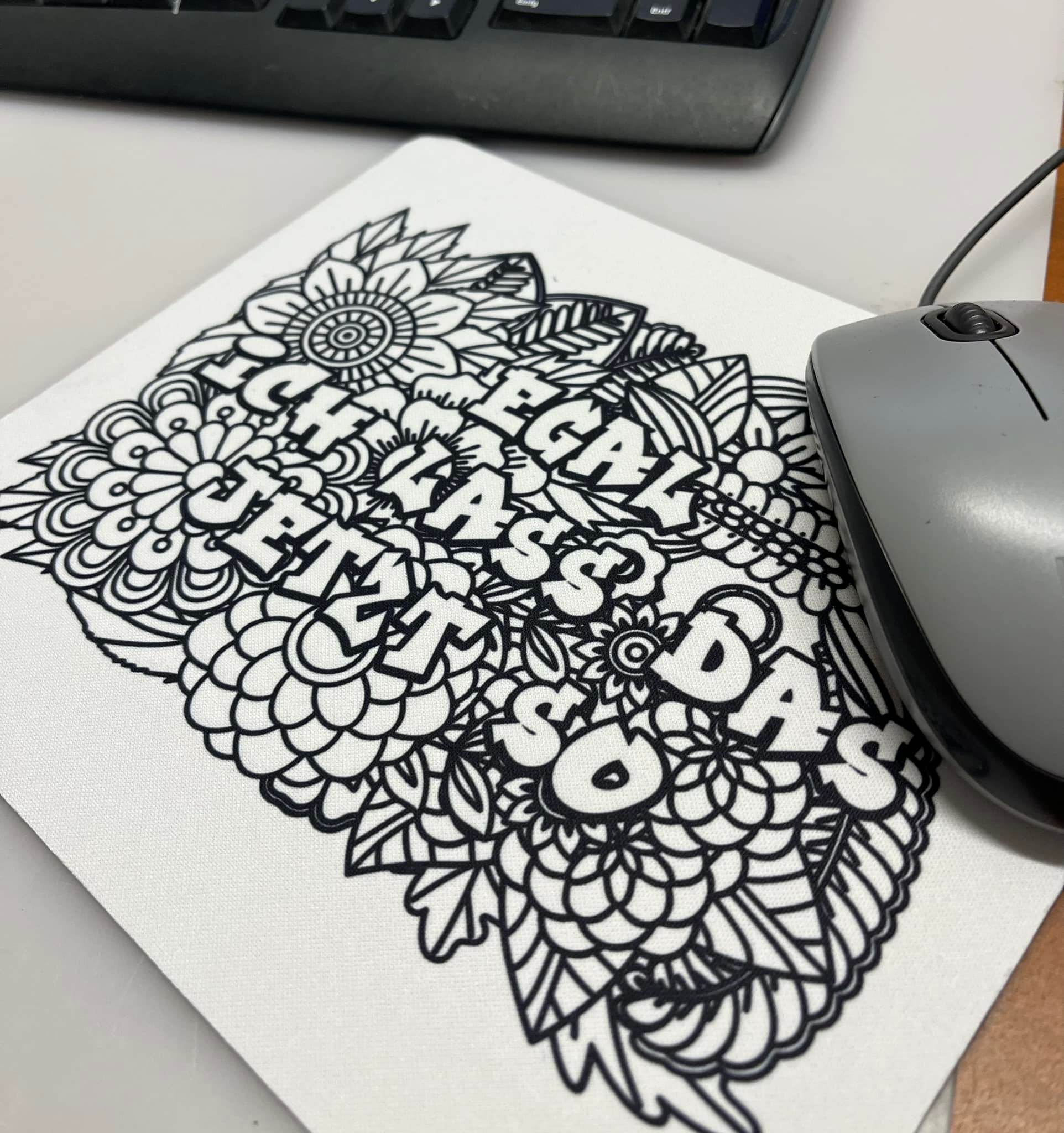 *Egal ich lass das* Plotterdatei - Sewando