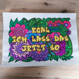 *Egal ich lass das* Plotterdatei - Sewando