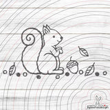 Eichhörnchen Plotterdatei SVG DXF