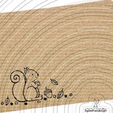 Eichhörnchen Plotterdatei SVG DXF
