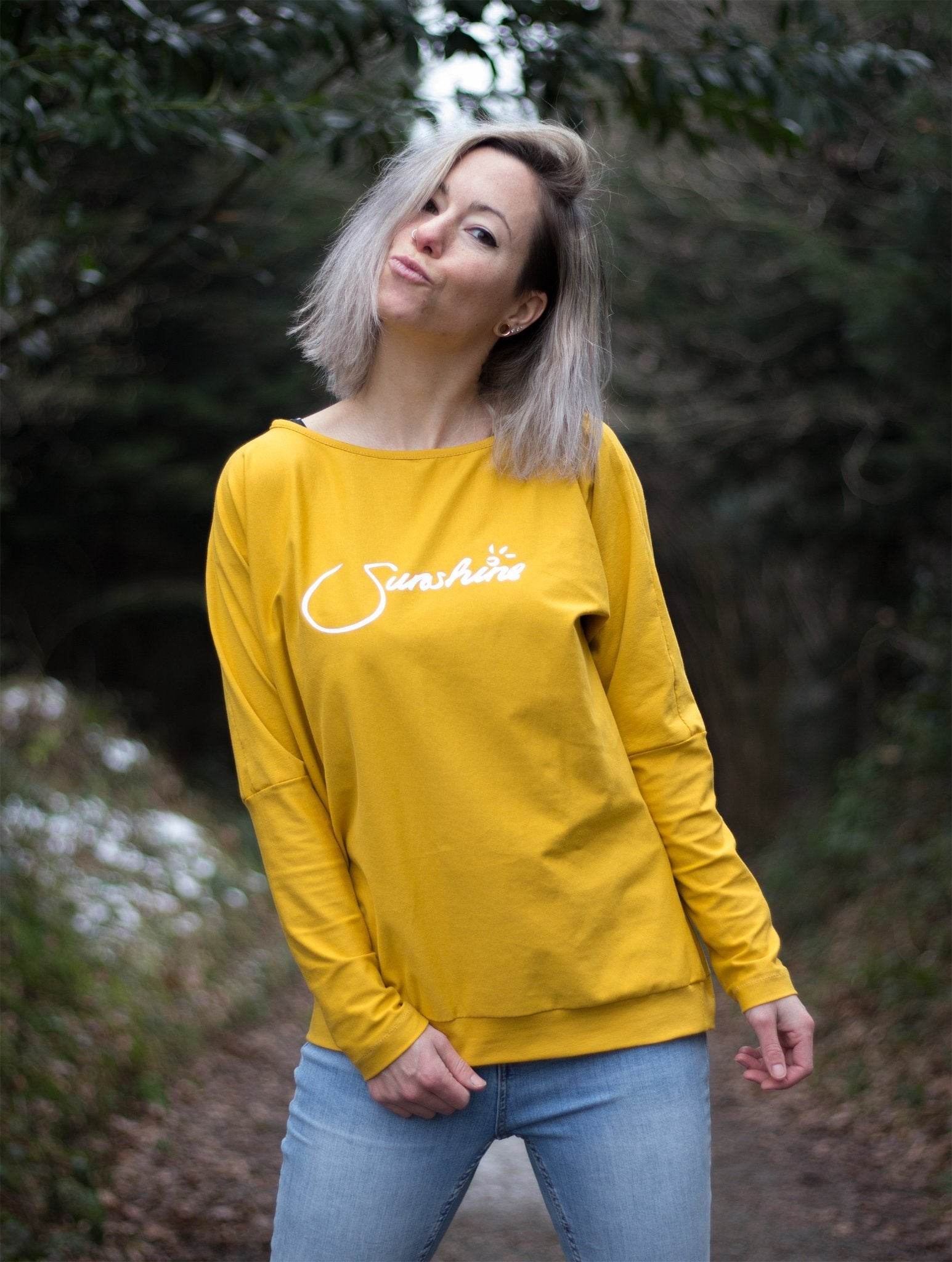 E-Book Oversize Shirt MissLässig 32-52 Schnittmuster - Sewando