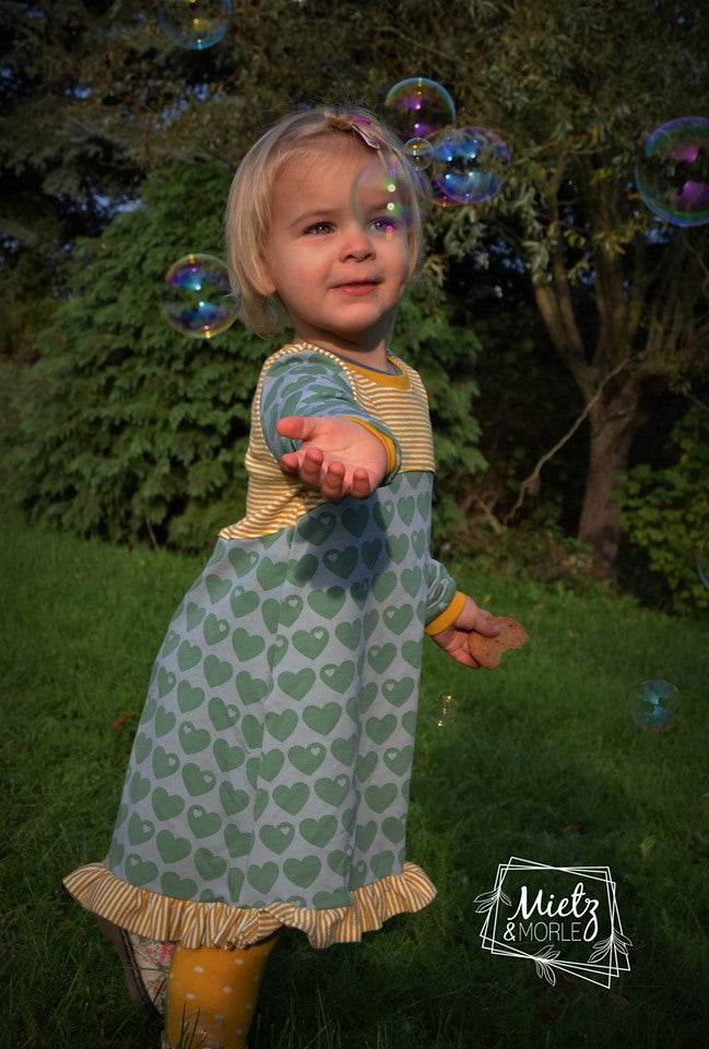 Herbstkleid Heidi Schnittmuster Kleid 50-170 - Sewando