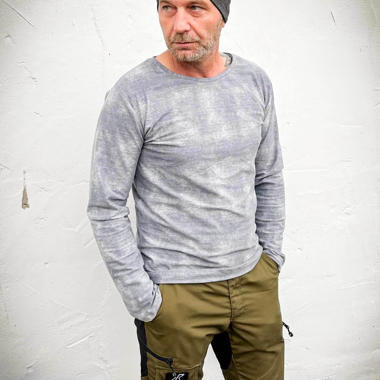 Schnittmuster Männer Longsleeve Skjorte Gr. 32-50 - Sewando