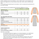 Schnittmuster Elina – Strickkleid & Raglan-Pullover mit Puffärmeln Gr. 34-50 / BU 80-116 - Sewando