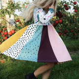 Schnittmuster "Lottis Drehkleid" Gr. 80 - 164