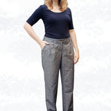 Ella - kurze und lange Bundfaltenhose - Gr. 34-50, A4+A0