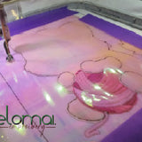 Stickdatei Doodle Applikation - Katze Bounty mit Wollknäuel (Für Mylar geeignet)  - 5 Größen 5 Dateiformate - Inkl. Anleitung