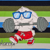 Stickdatei Doodle Applikation - Mukki Hase - 6 Größen 5 Dateiformate - Inkl. Anleitung