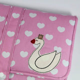 Stickdatei "Schwan mit Krone" 18x30 & 20x30 cm