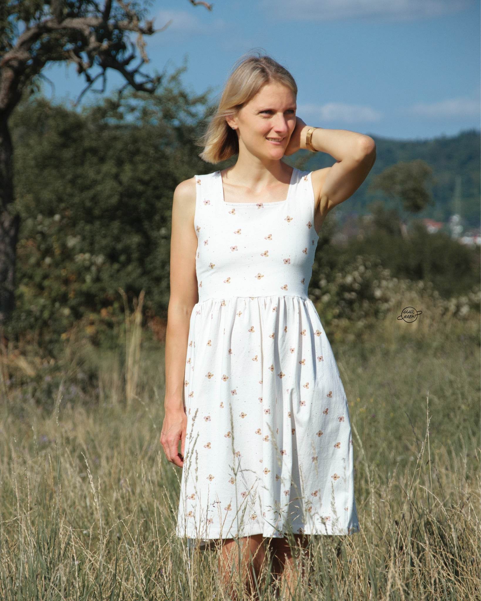 Schnittmuster Kleid Feest Gr. 32-50 - Sewando