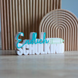 3D Druck Datei Schriftzug Endlich Schulanfang - Sewando