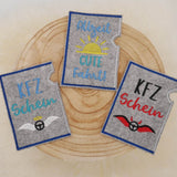 Stickdatei Set ITH KFZ-Schein Hüllen - Sewando