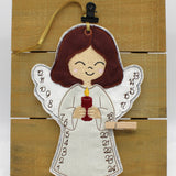 Stickdatei ITH Engel Adventskalender 13x18cm
