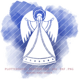 Plotterdatei Weihnachtskrippe 4 Designs