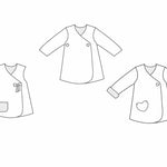 ENNA und LENA Baby Leggings und Jacke Schnittmuster pdf Twin Set Schnittmuster PDF Ebook download Patternforkids 